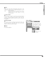 Предварительный просмотр 49 страницы Sanyo PLC-XE31 Owner'S Manual