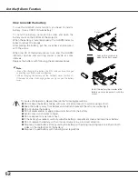 Предварительный просмотр 52 страницы Sanyo PLC-XE31 Owner'S Manual