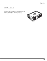 Предварительный просмотр 67 страницы Sanyo PLC-XE31 Owner'S Manual