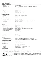 Preview for 4 page of Sanyo PLC-XE31 Service Manual