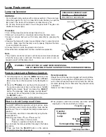 Preview for 8 page of Sanyo PLC-XE31 Service Manual