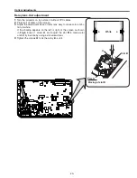 Предварительный просмотр 23 страницы Sanyo PLC-XE31 Service Manual