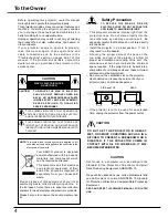 Preview for 6 page of Sanyo PLC-XE32 Owner'S Manual