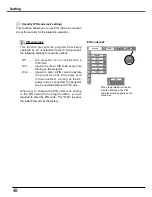 Preview for 50 page of Sanyo PLC-XE32 Owner'S Manual