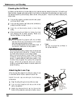 Preview for 54 page of Sanyo PLC-XE32 Owner'S Manual