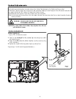 Preview for 21 page of Sanyo PLC-XE32 Service Manual