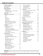 Preview for 3 page of Sanyo PLC-XE33 Owner'S Manual