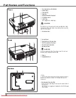 Preview for 8 page of Sanyo PLC-XE33 Owner'S Manual