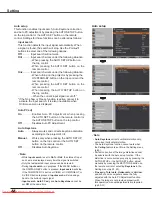 Preview for 44 page of Sanyo PLC-XE33 Owner'S Manual