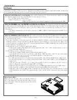 Предварительный просмотр 60 страницы Sanyo PLC-XE33 Service Manual