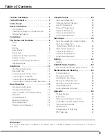 Preview for 3 page of Sanyo PLC XE40 - XGA LCD Projector Owner'S Manual