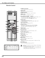 Preview for 12 page of Sanyo PLC XE40 - XGA LCD Projector Owner'S Manual