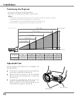 Preview for 14 page of Sanyo PLC XE40 - XGA LCD Projector Owner'S Manual