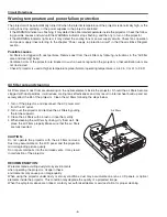 Preview for 6 page of Sanyo PLC-XE40 Service Manual