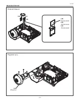 Preview for 77 page of Sanyo PLC-XE40 Service Manual