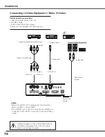 Preview for 16 page of Sanyo PLC-XE50 Owner'S Manual