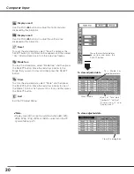 Preview for 30 page of Sanyo PLC-XE50 Owner'S Manual