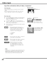 Preview for 36 page of Sanyo PLC-XE50 Owner'S Manual