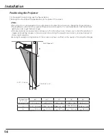 Preview for 14 page of Sanyo PLC-XE50A Owner'S Manual