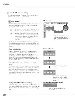 Preview for 50 page of Sanyo PLC-XE50A Owner'S Manual