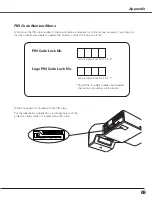 Preview for 69 page of Sanyo PLC-XE50A Owner'S Manual