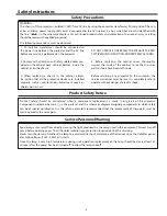 Preview for 3 page of Sanyo PLC-XE50A Service Manual