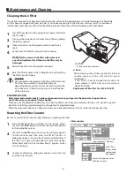 Preview for 8 page of Sanyo PLC-XE50A Service Manual
