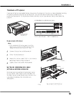 Preview for 19 page of Sanyo PLC-XF100 Owner'S Manual