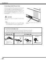 Preview for 22 page of Sanyo PLC-XF100 Owner'S Manual