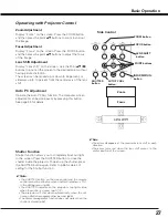 Preview for 27 page of Sanyo PLC-XF100 Owner'S Manual