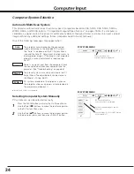 Preview for 34 page of Sanyo PLC-XF100 Owner'S Manual