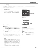 Preview for 35 page of Sanyo PLC-XF100 Owner'S Manual