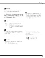 Preview for 51 page of Sanyo PLC-XF100 Owner'S Manual