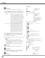 Preview for 56 page of Sanyo PLC-XF100 Owner'S Manual