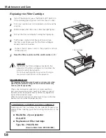 Preview for 58 page of Sanyo PLC-XF100 Owner'S Manual