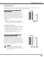 Preview for 65 page of Sanyo PLC-XF100 Owner'S Manual