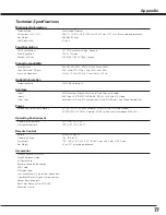 Preview for 77 page of Sanyo PLC-XF100 Owner'S Manual