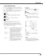 Preview for 43 page of Sanyo PLC-XF1000 Owner'S Manual