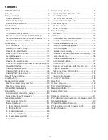 Preview for 2 page of Sanyo PLC-XF1000 Service Manual