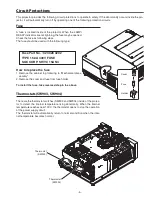 Preview for 5 page of Sanyo PLC-XF1000 Service Manual