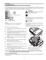 Preview for 13 page of Sanyo PLC-XF1000 Service Manual