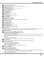 Preview for 25 page of Sanyo PLC-XF10N Owner'S Manual