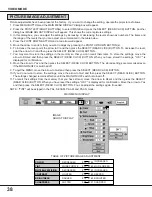 Preview for 38 page of Sanyo PLC-XF10N Owner'S Manual