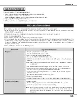 Preview for 55 page of Sanyo PLC-XF10N Owner'S Manual