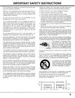 Preview for 3 page of Sanyo PLC-XF10NZ User Manual