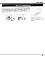 Preview for 9 page of Sanyo PLC-XF10NZ User Manual