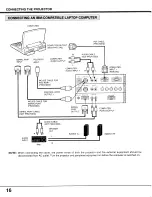 Preview for 16 page of Sanyo PLC-XF10NZ User Manual