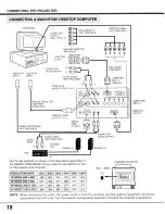 Preview for 18 page of Sanyo PLC-XF10NZ User Manual