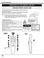 Preview for 24 page of Sanyo PLC-XF10NZ User Manual