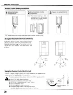 Preview for 28 page of Sanyo PLC-XF10NZ User Manual